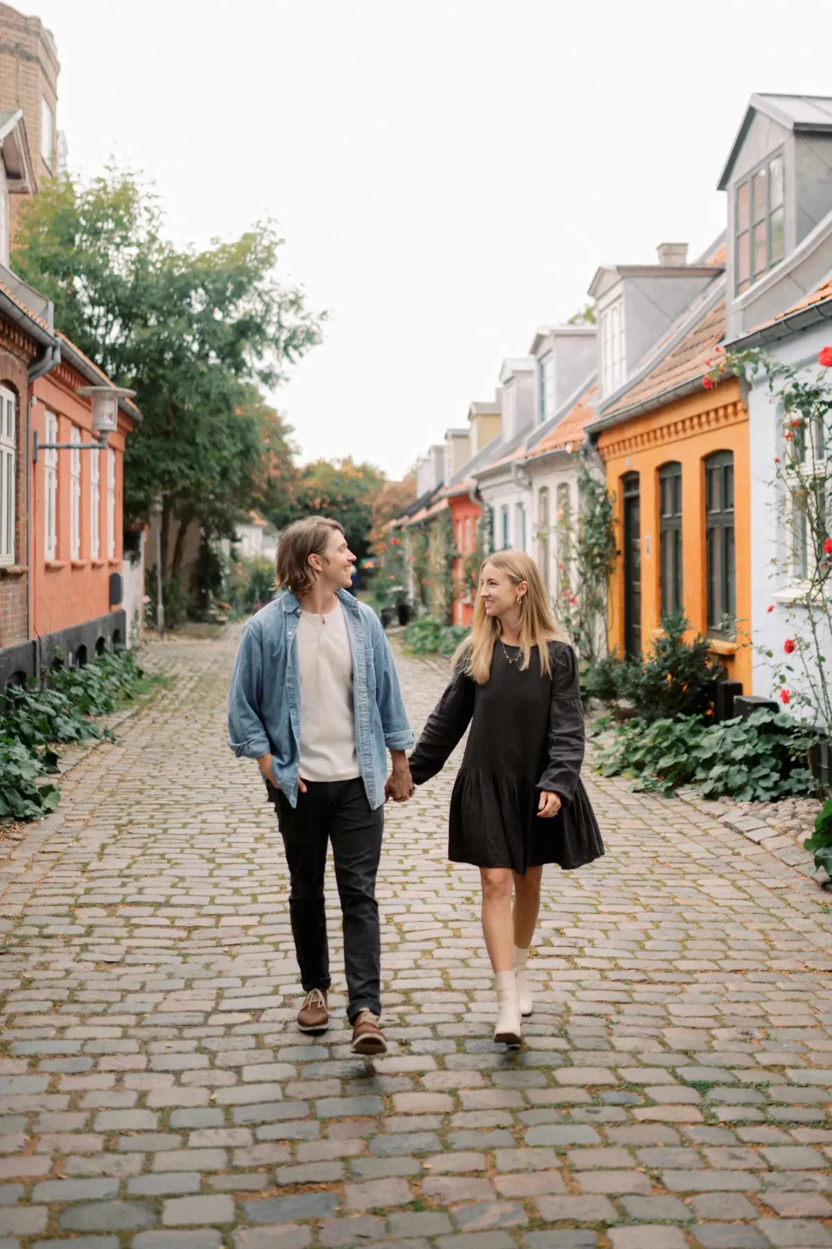 Coastal Coworking founders Kyle and Ceci Frost walking together